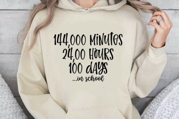 100 Days SVG for T-Shirt Designs and Graphics