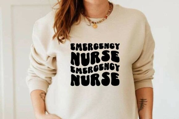 Emergency Nurse SVG for T-Shirt Designs