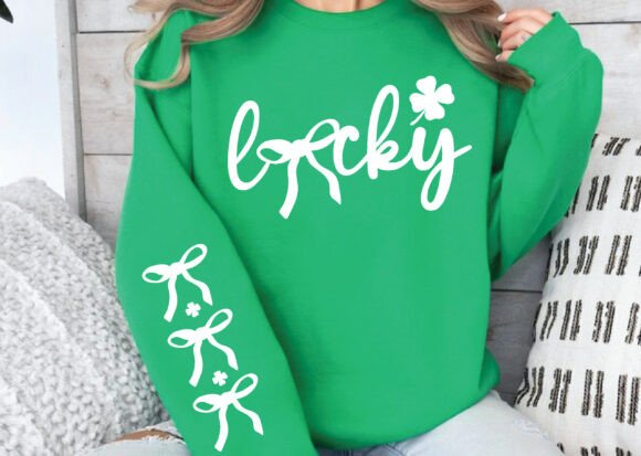 Lucky Bow PNG for T-Shirt Designs and Graphics