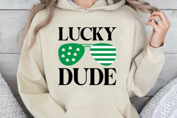 Lucky Dude St. Patrick’s Day SVG for T-Shirt Designs