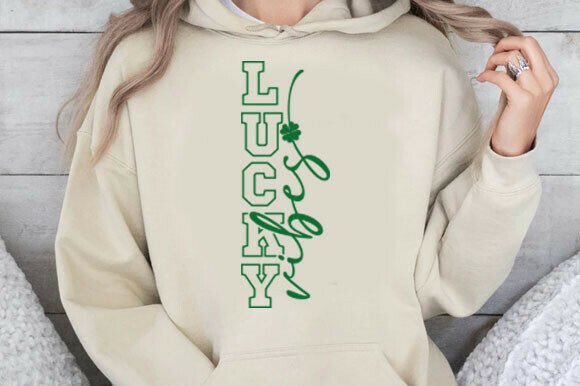 Lucky Vibes SVG St Patrick’s Day T-Shirt Design