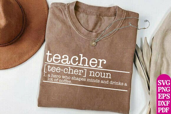 Teacher SVG for T-Shirt Designs and Creative Projects