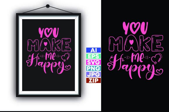 You Make Me Happy Free Graphics